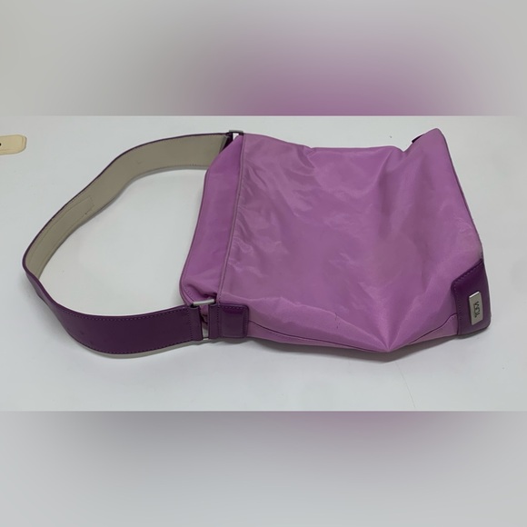 Tumi Magenta Lavender Durable Ballistic Nylon Tote Handbag Purse - Picture 15 of 15